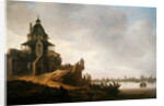 Dordrecht with Rondeel Engelenburg by Jan Josephsz van Goyen