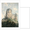 Lewes Castle by Thomas Girtin