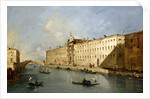 Rio dei Mendicanti by Francesco Guardi