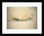 Sky Study by Joseph Mallord William Turner