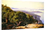 Corfu from the Hill of Gastouri, 1857-58 by Edward Lear