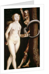 Eve, the Serpent and Death by Hans Baldung Grien
