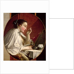 Woman at her toilet by Francois Boucher