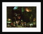 The Temptation of St. Anthony - Hell, 1594 by Jan the Elder Brueghel