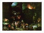 The Temptation of St. Anthony - Hell, 1594 by Jan the Elder Brueghel