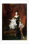 Mrs William Marshall Cazalet and two of her children, Edward and Victor, 1900 by John Singer Sargent