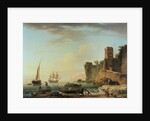 The Port of Genoa by Claude Joseph Vernet