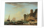 The Port of Genoa by Claude Joseph Vernet