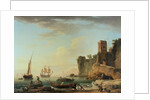 The Port of Genoa by Claude Joseph Vernet