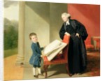 The Reverend Randall Burroughes and his son Ellis, 1769 by Johann Zoffany