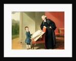 The Reverend Randall Burroughes and his son Ellis, 1769 by Johann Zoffany