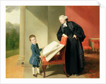 The Reverend Randall Burroughes and his son Ellis, 1769 by Johann Zoffany