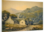 A Farmhouse at Llanberis, North Wales by David Cox