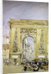 Porte St. Denis by David Cox