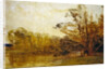 View in Painshill Park, Surrey by Thomas Creswick