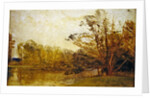 View in Painshill Park, Surrey by Thomas Creswick
