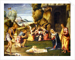 Adoration of the Shepherds by Benvenuto Tisi da Garofalo