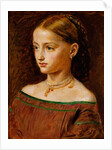 Alice Gray, 1859 by John Everett Millais