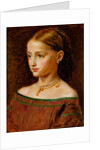 Alice Gray, 1859 by John Everett Millais