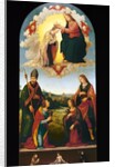 Coronation of the Virgin by Lorenzo di Credi