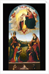 Coronation of the Virgin by Lorenzo di Credi