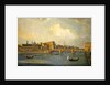 View of the Arno with Ponte Santa Trinita by Thomas Patch