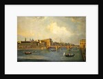 View of the Arno with Ponte Santa Trinita by Thomas Patch
