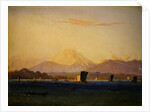 A View of Mount Fuji by Charles Wirgman