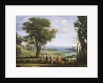 Landscape with the Heliads searching for their brother Phaeton by Claude Lorrain (1600-82)