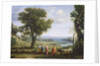Landscape with the Heliads searching for their brother Phaeton by Claude Lorrain (1600-82)