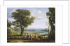Landscape with the Heliads searching for their brother Phaeton by Claude Lorrain (1600-82)