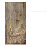 New York by Night, c.1922 by Christopher Richard Wynne Nevinson