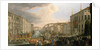 A Regatta on the Grand Canal, Venice by Luca Carlevaris