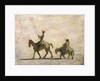 Don Quixote and Sancho Panza by Honore Daumier