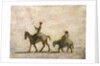 Don Quixote and Sancho Panza by Honore Daumier