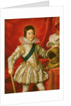 Louis XIII by Frans II Pourbus