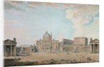 St. Peter's, Rome by Giovanni Paolo Pannini