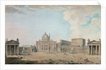 St. Peter's, Rome by Giovanni Paolo Pannini