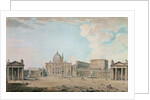 St. Peter's, Rome by Giovanni Paolo Pannini