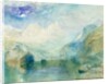 The Lauerzersee with Schwyz and the Mythen by Joseph Mallord William Turner
