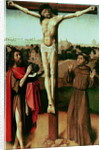 Christ on the Cross between St. John and St. Francis by Gerard David