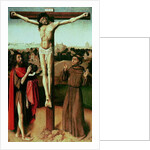 Christ on the Cross between St. John and St. Francis by Gerard David