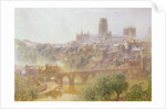 Elvet Bridge, Durham, 1876 by Alfred William Hunt
