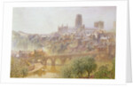 Elvet Bridge, Durham, 1876 by Alfred William Hunt