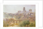 Elvet Bridge, Durham, 1876 by Alfred William Hunt