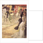 Study for 'The Ball on Shipboard', c.1874 by James Jacques Joseph Tissot