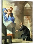The Vision of St. Ignatius by Sebastien Bourdon