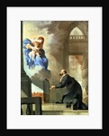 The Vision of St. Ignatius by Sebastien Bourdon