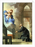 The Vision of St. Ignatius by Sebastien Bourdon