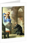 The Vision of St. Ignatius by Sebastien Bourdon